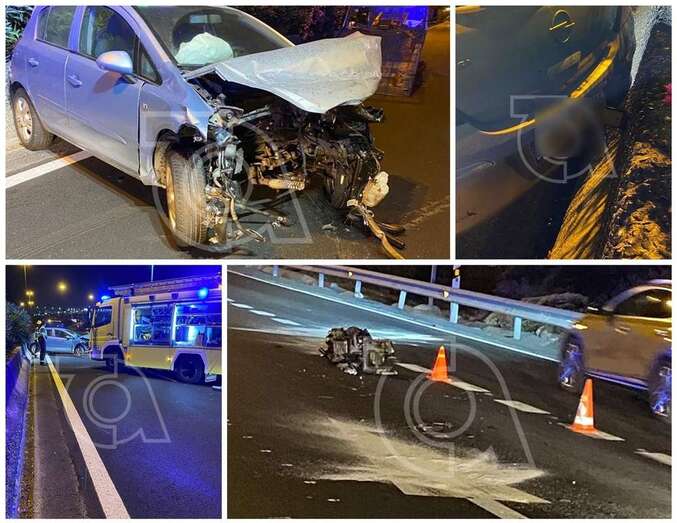 Imágenes del vehículo siniestrado/TA.